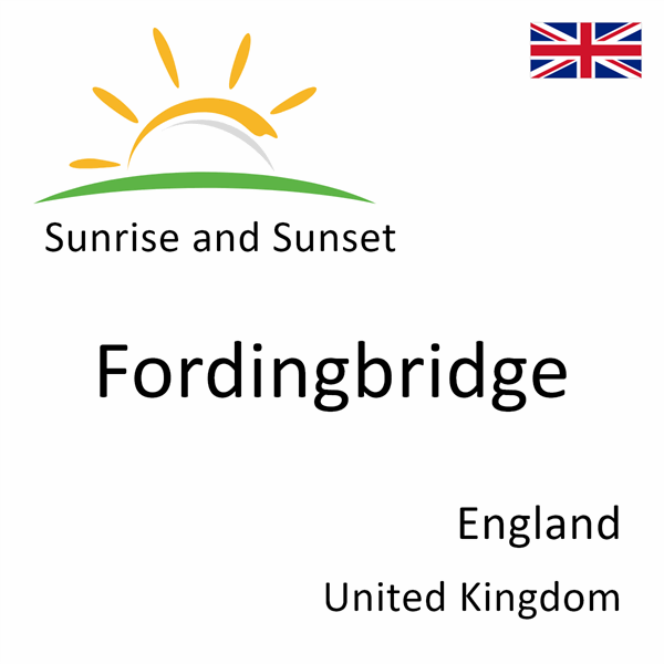 Sunrise and sunset times for Fordingbridge, England, United Kingdom