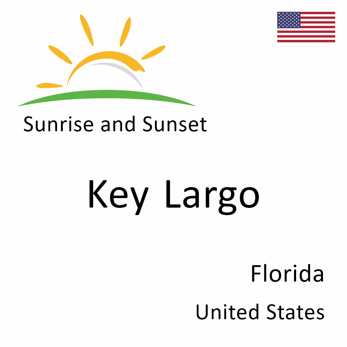 Key Largo Sunset Sunrise and Sunset Times in Key Largo, Florida, United States