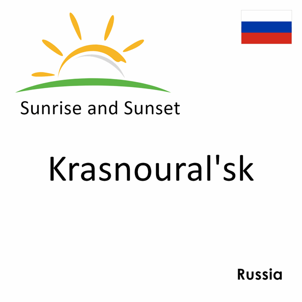 Sunrise and sunset times for Krasnoural'sk, Russia