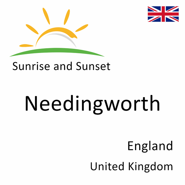 Sunrise and sunset times for Needingworth, England, United Kingdom