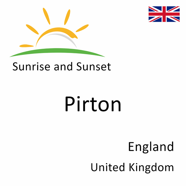 Sunrise and sunset times for Pirton, England, United Kingdom