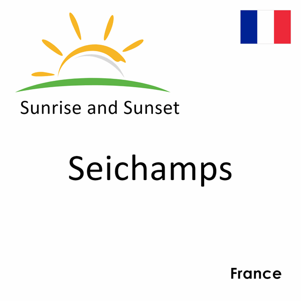 Sunrise and sunset times for Seichamps, France