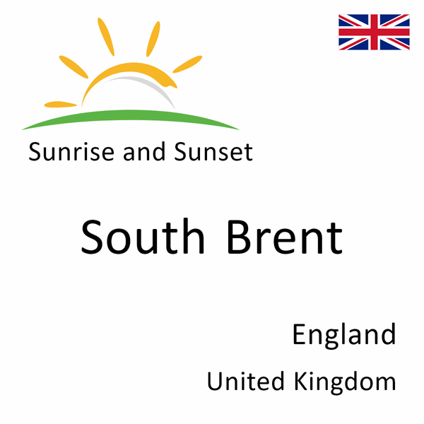 Sunrise and sunset times for South Brent, England, United Kingdom