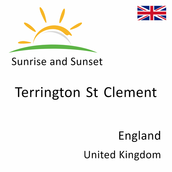 Sunrise and sunset times for Terrington St Clement, England, United Kingdom