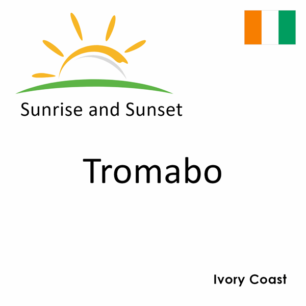 Sunrise and sunset times for Tromabo, Ivory Coast